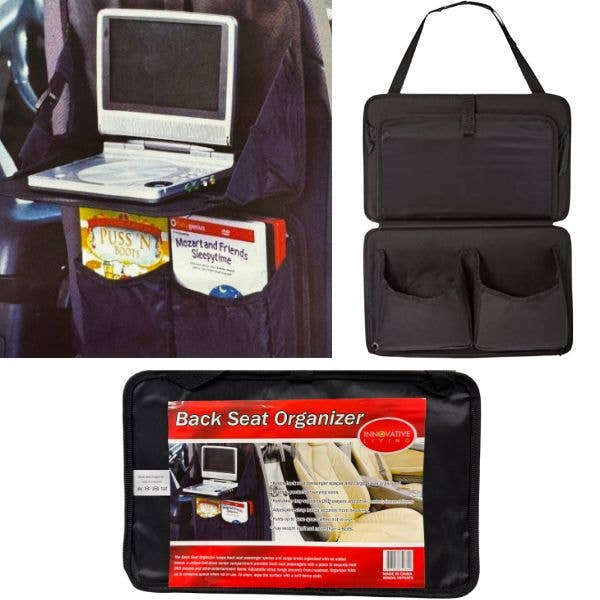 St. Louis Wholesale LLC - Wholesale Car Decorative Charm - Unisex - Innovative Living -CTR- Back Seat Organizer - Keep Backseat 0