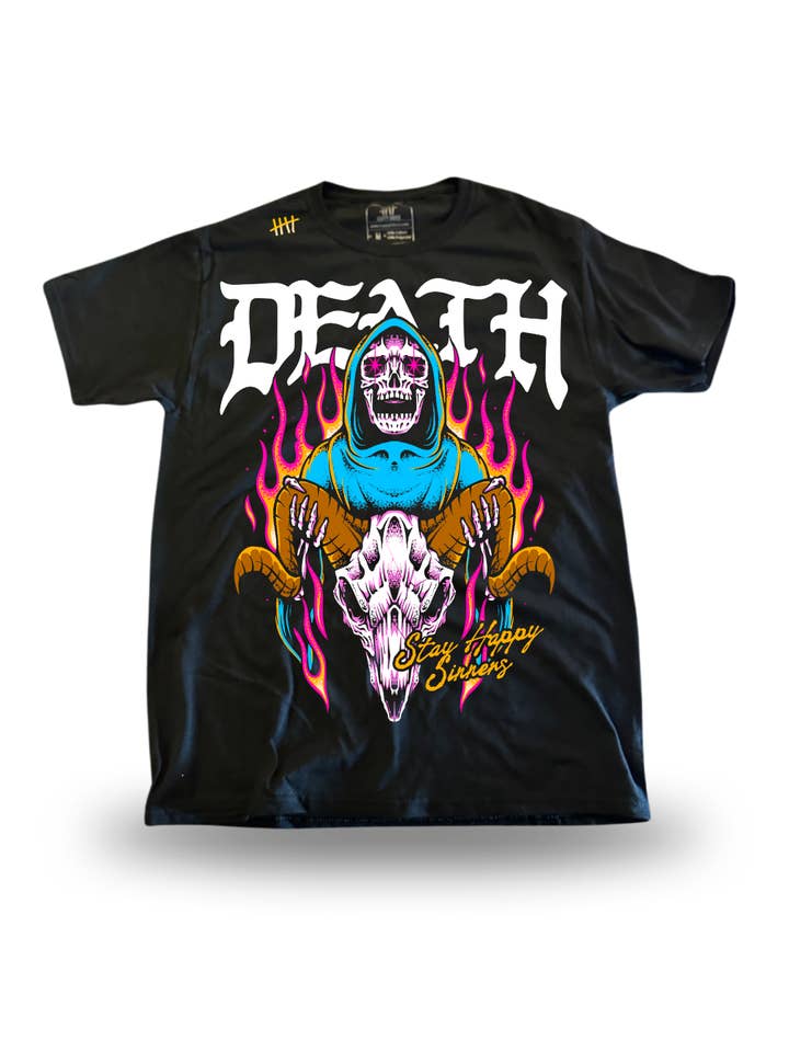 Happy H0use Apparel – wholesale Screen printed t-shirt – unisex – Death Tee