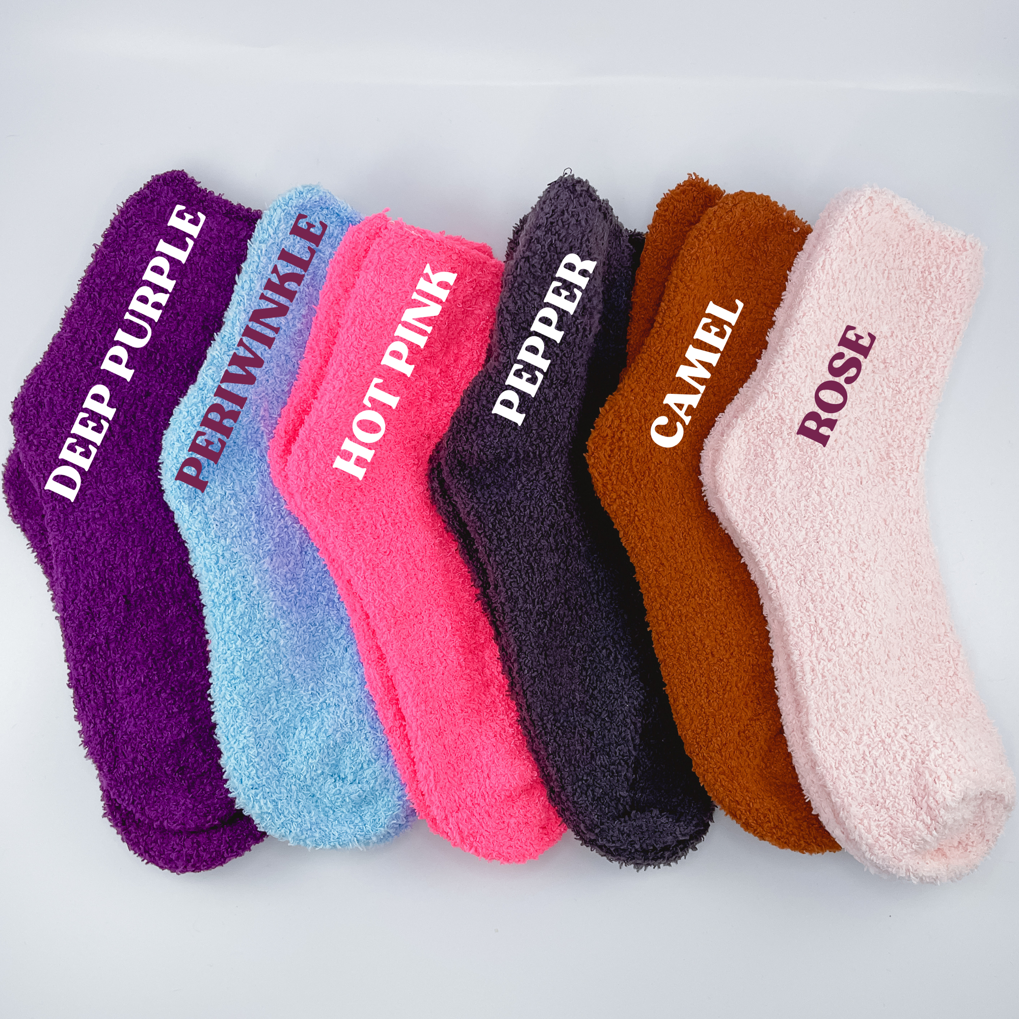SunshineSoulMD - Wholesale Socks - Women's - Wine Lover Fuzzy Socks1