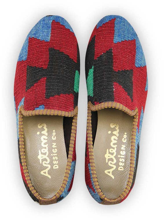 Kelim Smokingschuhe für Damen, Größe 9 für den Großhandel von Artemis Design Co.