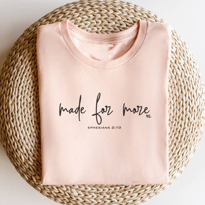 Gjort för mer kortärmad T-shirt för wholesale av Never Lose Hope Designs