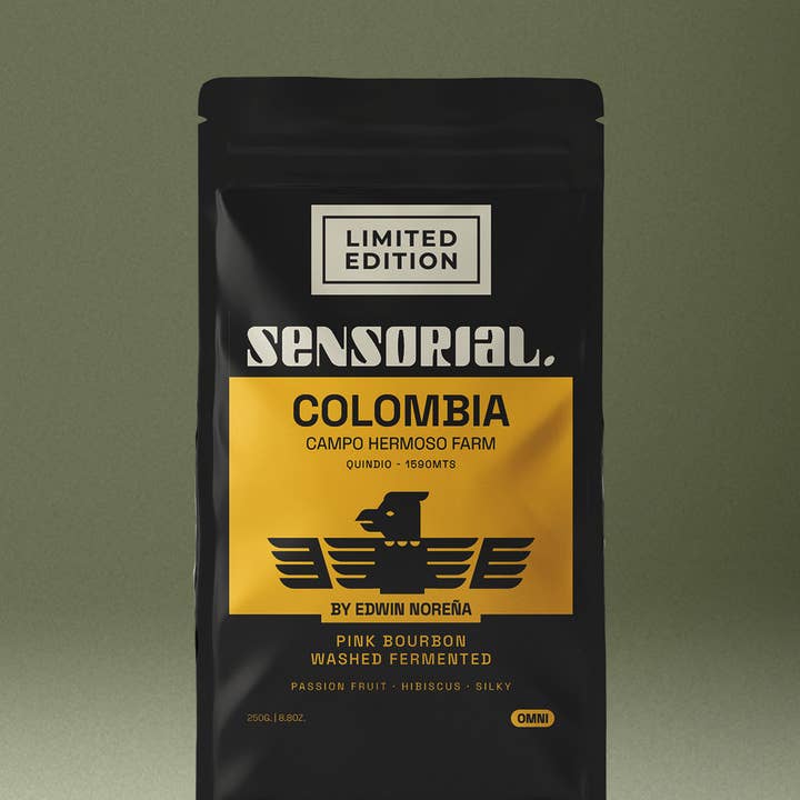 Spezialitätenkaffee aus Kolumbien | Pink Bourbon | 250 GR für den Großhandel von Sensorial Coffee Roasters