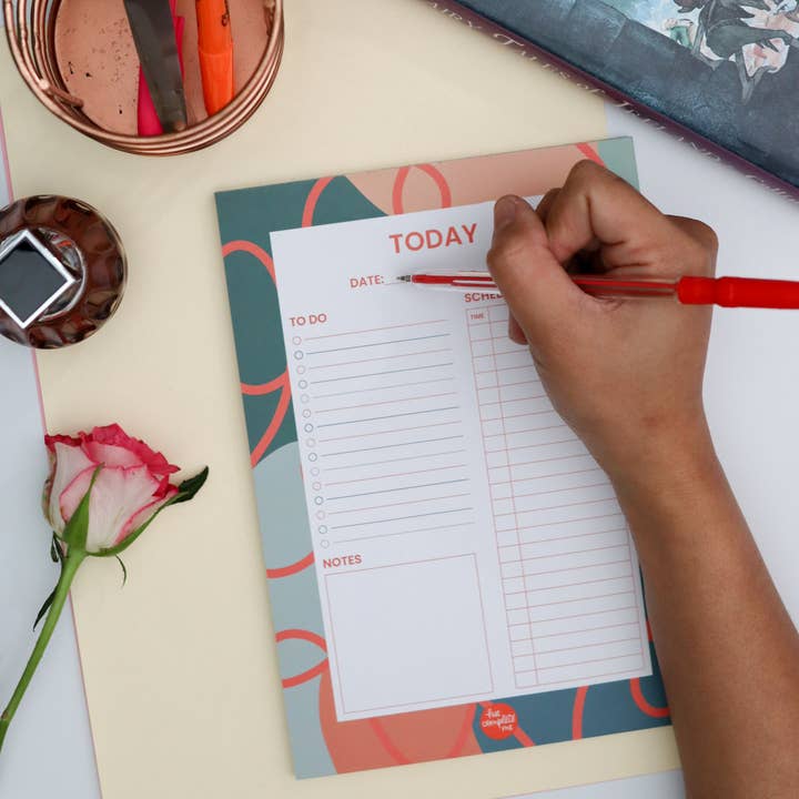 Squiggle Planner Pad for wholesale by Hue Complete Me