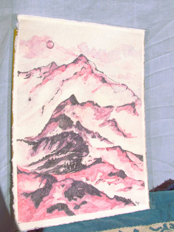 Sawtooths In Summer for wholesale by Hannah Jean Atelier