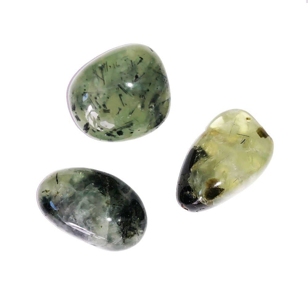 France Mineraux - Wholesale Spiritual Stone/Crystal - Prehnite Rolled Stone0