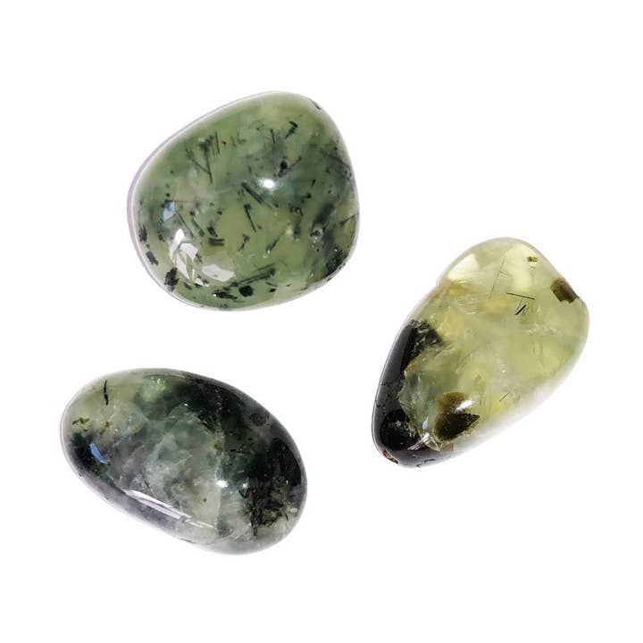 France Mineraux - Wholesale Spiritual Stone/Crystal - Prehnite Rolled Stone0