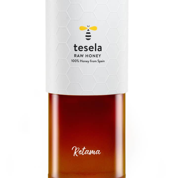 TESELA NATURA, S.L. - Wholesale Honey - TESELA Retama Premium Pure Bee Honey 480g