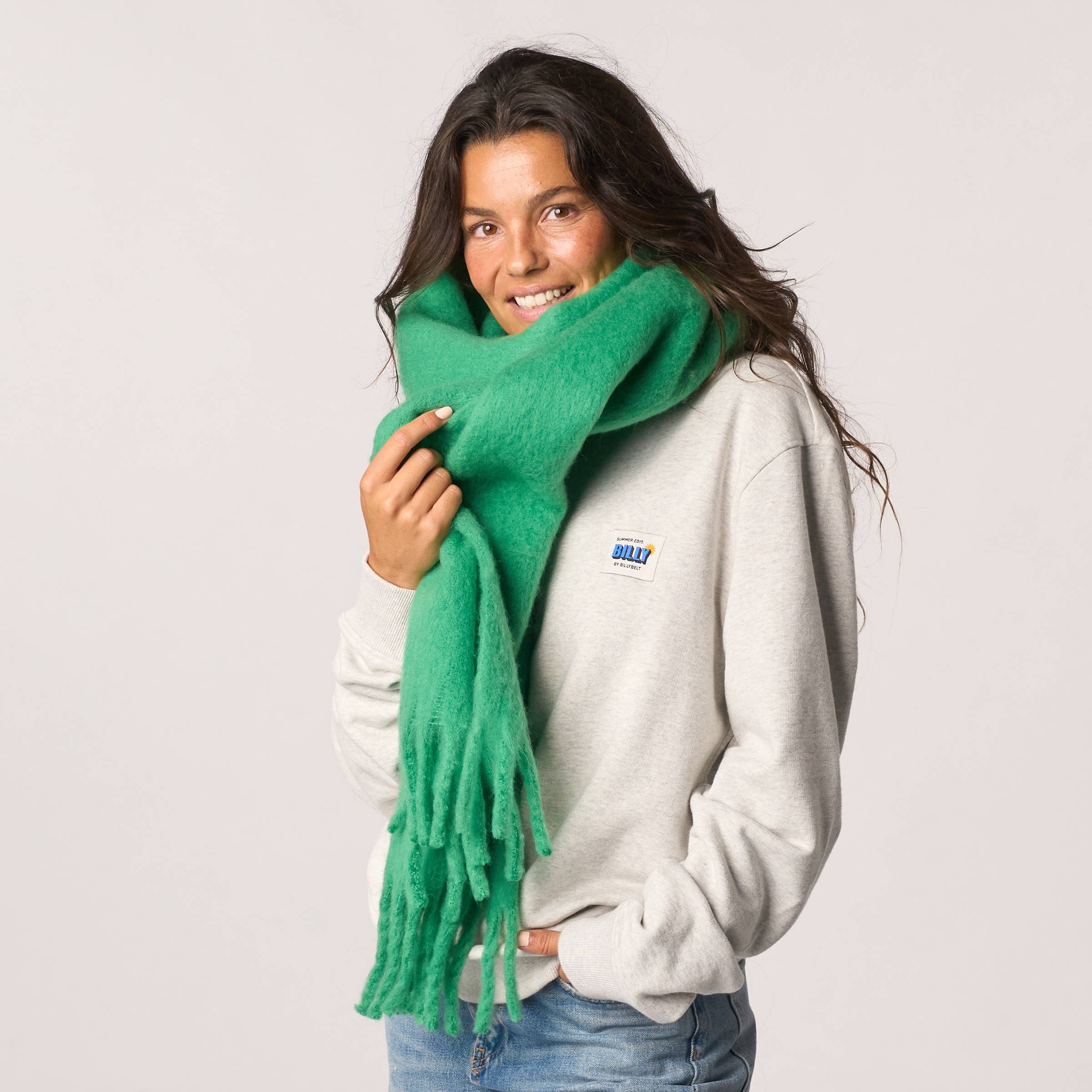 BILLYBELT - Wholesale Scarf - Women's - Scarf - Green2