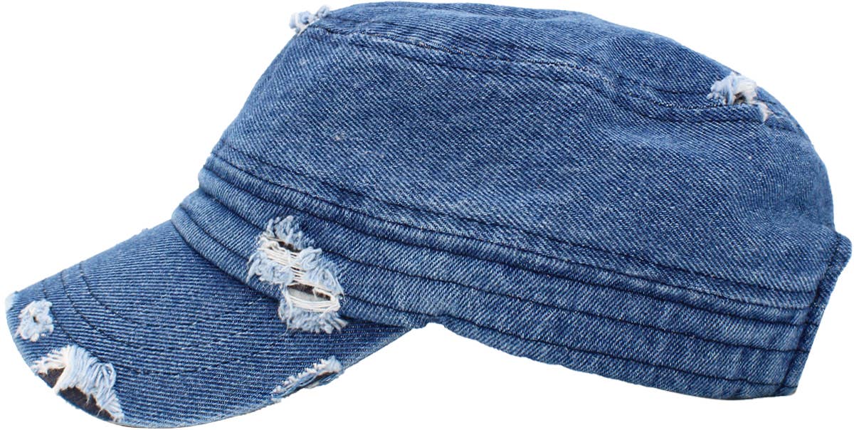 KBETHOS – wholesale Baseball cap – Men's – Distressed Army Cap (Adjustable)34
