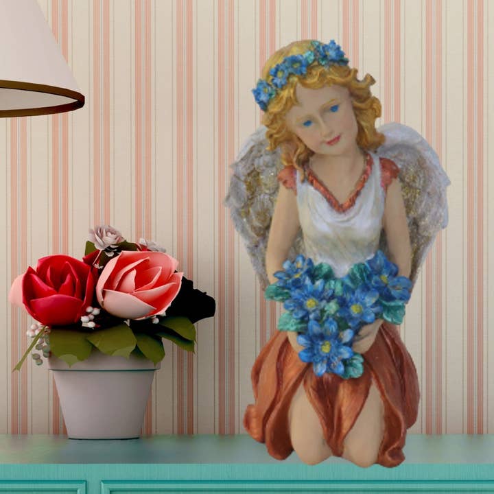 Hand-Painted Angel Statue for wholesale by Amazyng Decor