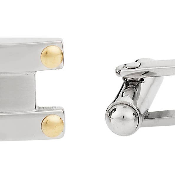 Cuff-Daddy - Wholesale Cufflinks - Cuff-Daddy Cuffs with Gold Accents1