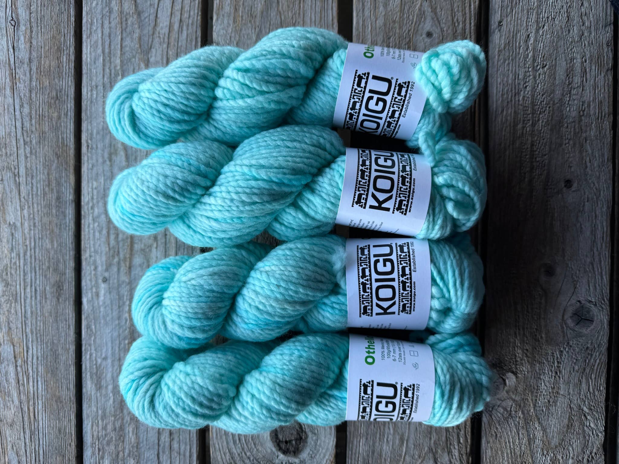 Koigu Wool Designs - Wholesale Garen - Koigu Othello (chunky merino) groep B16