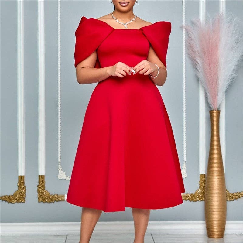 UZ Wholesale Store – Engroshandel Aftenkjole - Dame – Smarte monokrome aftenkjoler2