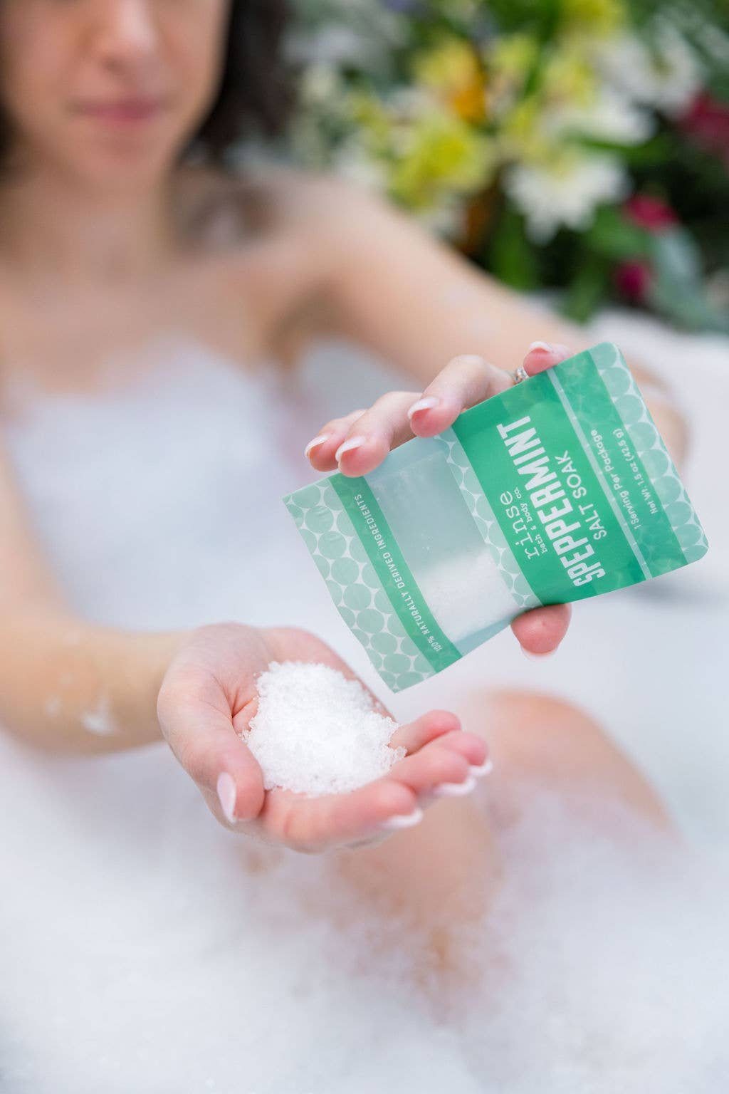 Rinse Bath Body Inc - Vente Sel de bain - Sels de trempage - Menthe poivrée | Sels de bain2