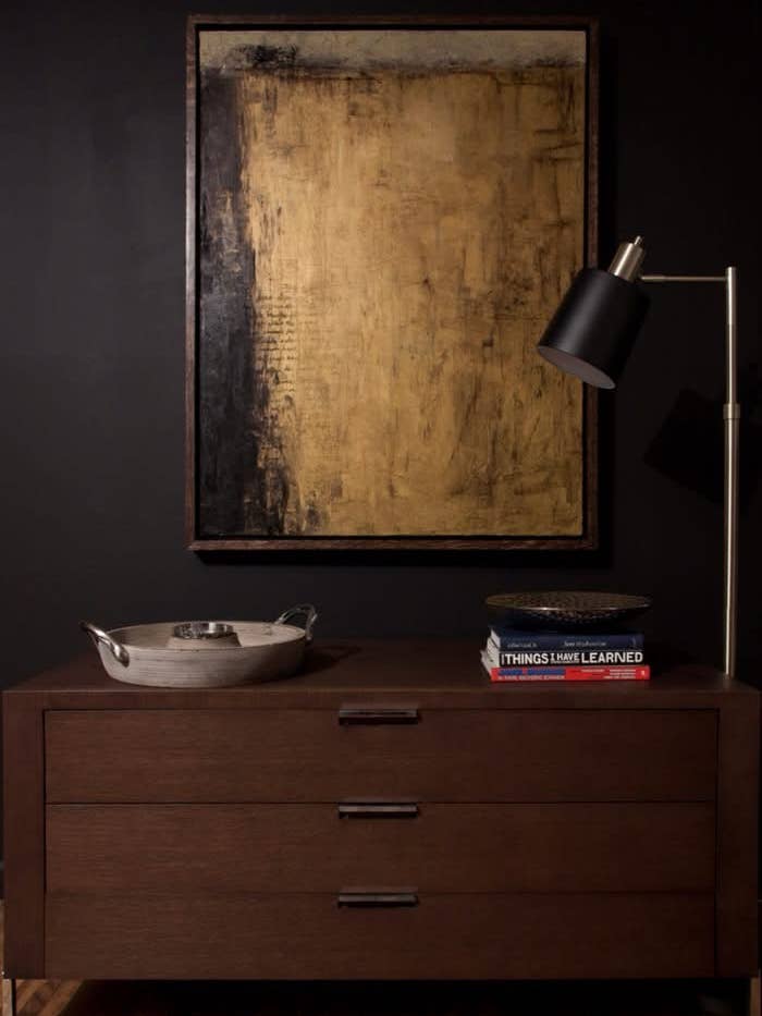 Lienzo Abstracto enmarcado Impresión Giclée - "En junio" para venta al por mayor de THE RILEY/LAND COLLECTION