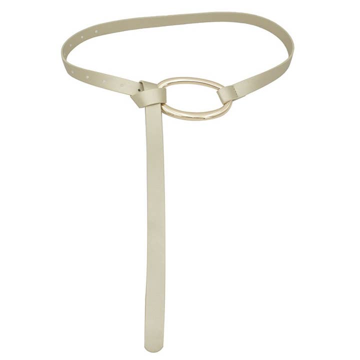 Oblige by G - Wholesale Belt - Women's - Oval Buckle Wrap Belt IW-200084