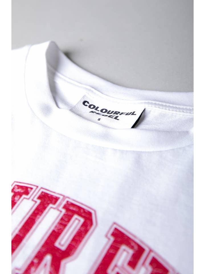 Blanc standard T-shirt CR Varsity | Blanc standard en vente sur Faire4