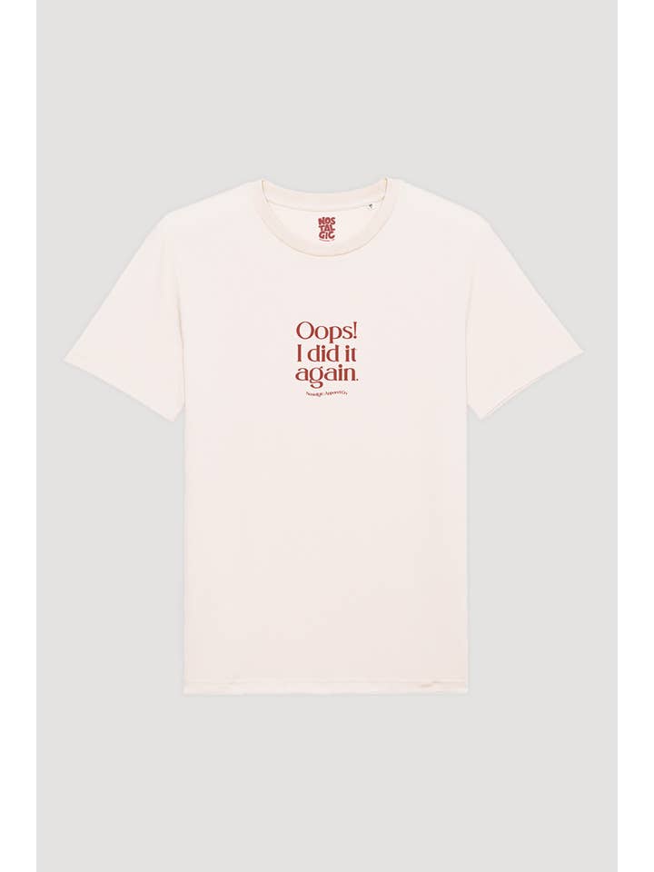 Vintage White Oops I Did It Again - T-shirt for wholesale on Faire