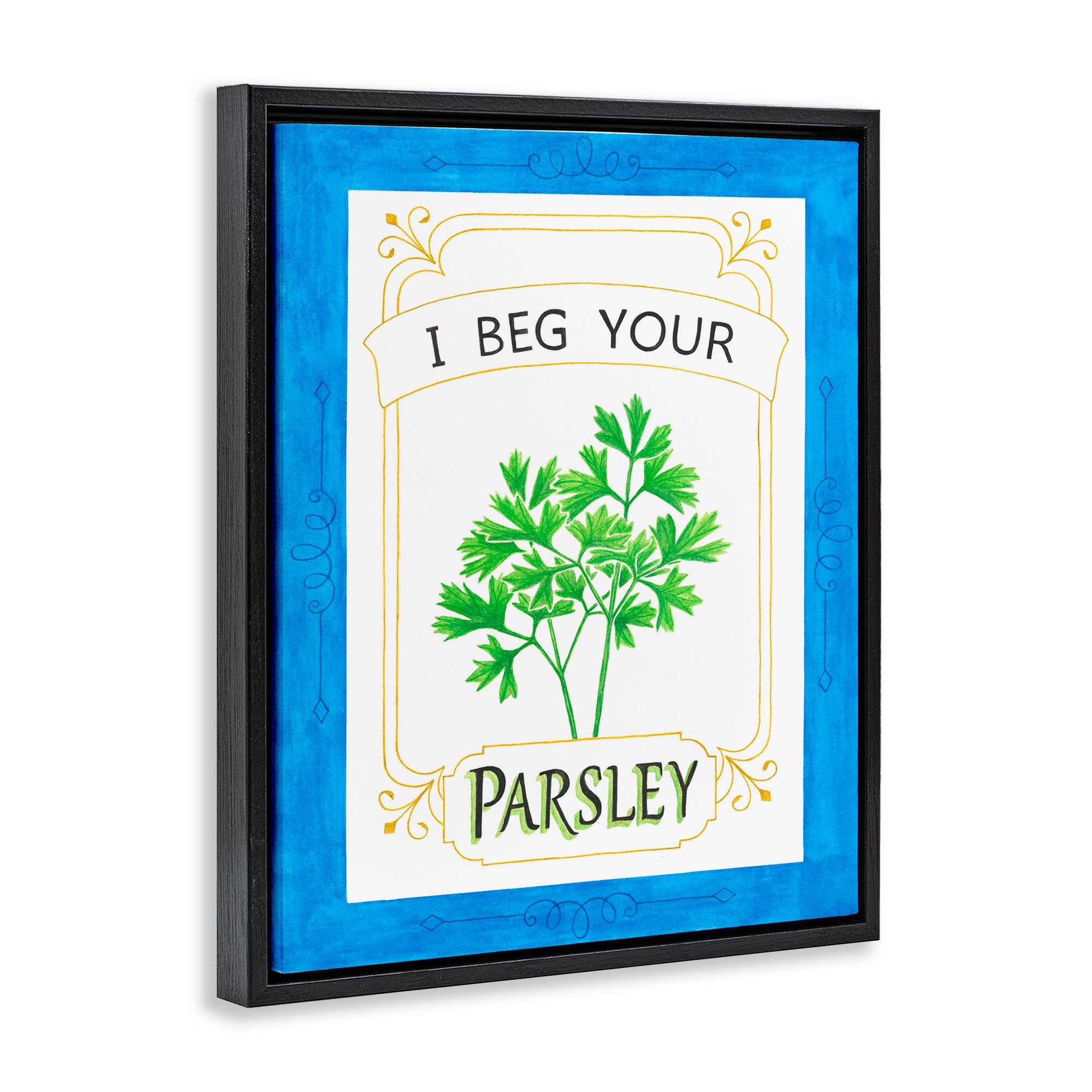 Stupell Industries - Wholesale Wall Sign - I Beg Your Parsley - Framed Wall Art19