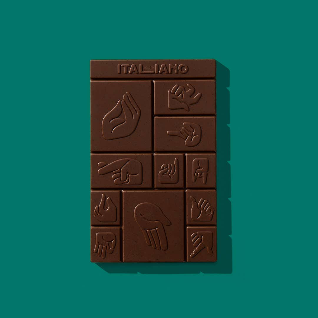 I AM ITALIANO - Wholesale Chocolate Bar - Gioconda - Organic Chocolate With Milk And Coffee3