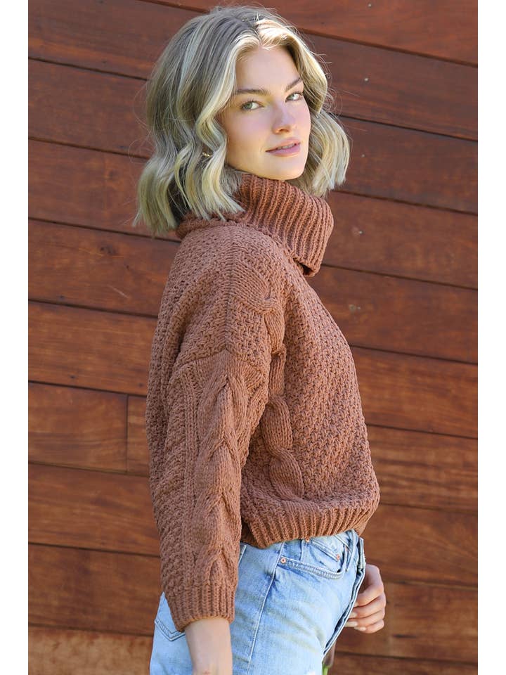 ANGIE - Wholesale Knit Sweater - Women's - XHE89-ASIS10