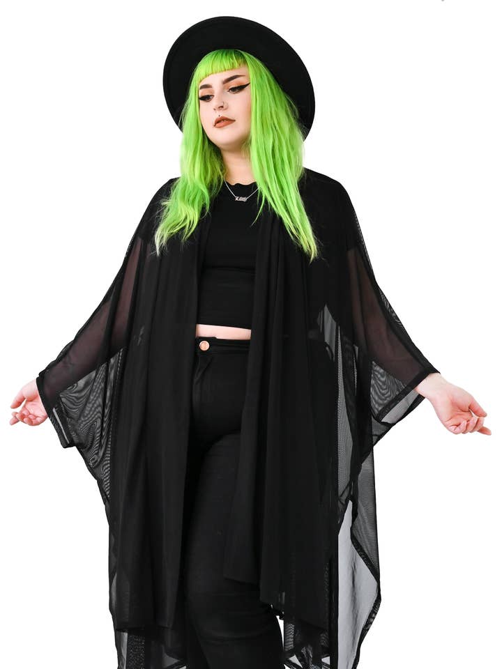 Lilith Mesh overdimensioneret kappe for engroshandel hos Foxblood