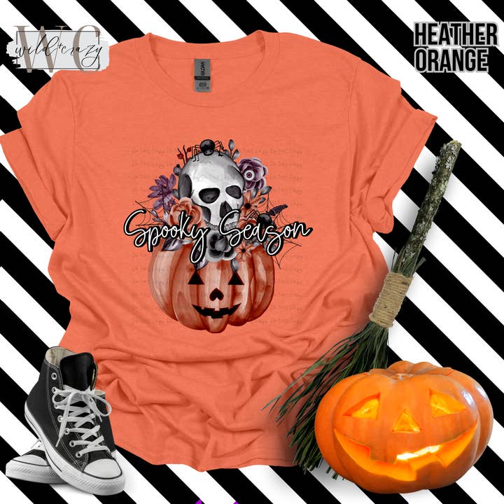 SPOOKY SEASON TEE | HALLOWEEN TEE for wholesale by Wild+Crazy Tees and More