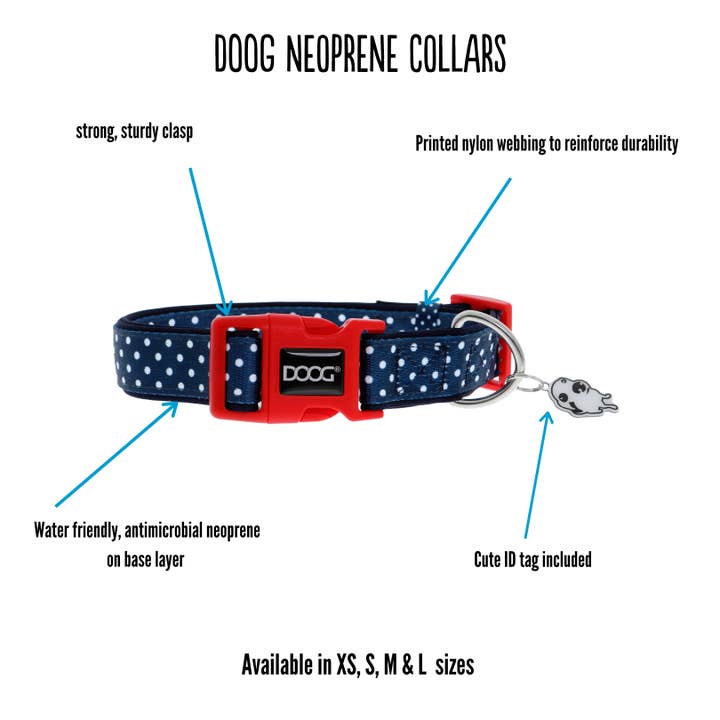 DOOG & Outback Tails & Country Tails - Wholesale Pet Collar - Dog - Neoprene Dog Collar - BRUISER
