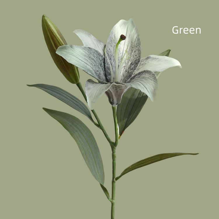 ACNITE(We cover U.S. import duties) - Wholesale Artificial Flowers - Artificial Lily flower, Real Touch lily,faux spring flowers7