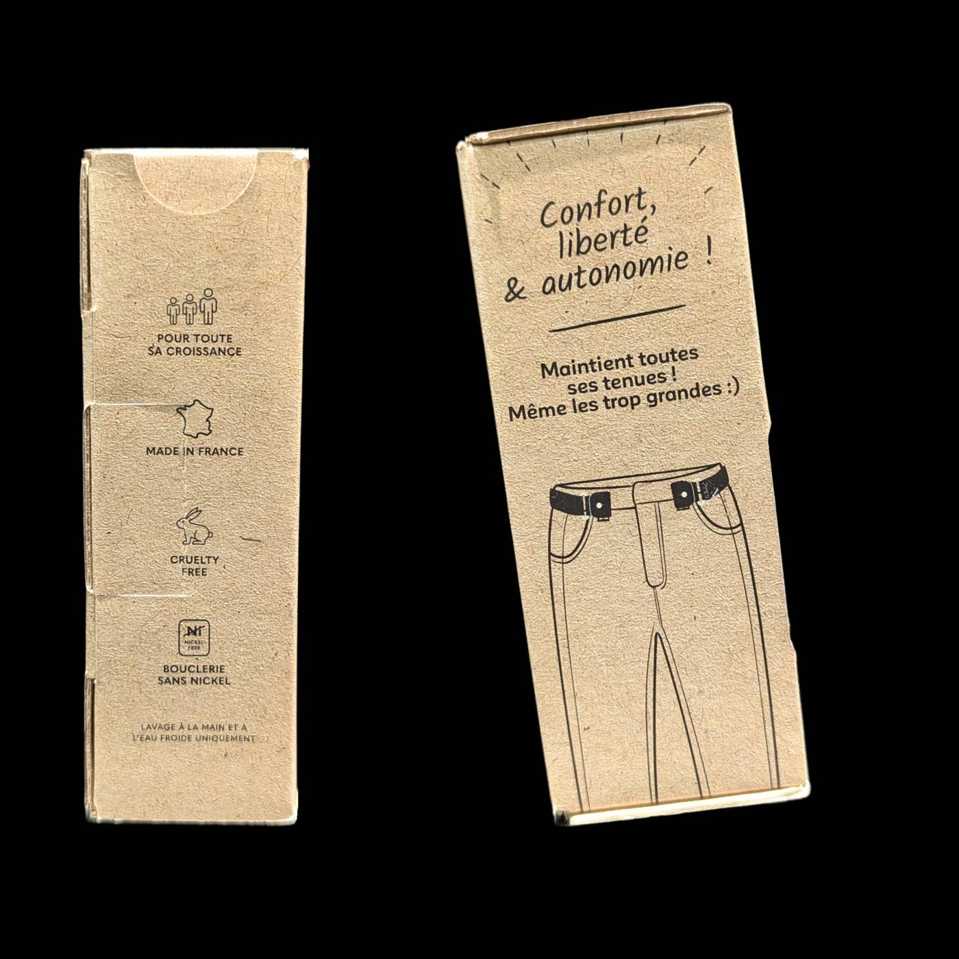 Libelté - Vente Ceinture – enfant - Ceinture enfant Libelté® | Noire1