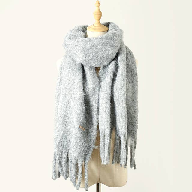 Pretty Persuasions - Wholesale Scarf - Unisex - S24102 Alpin Snow Scarf15