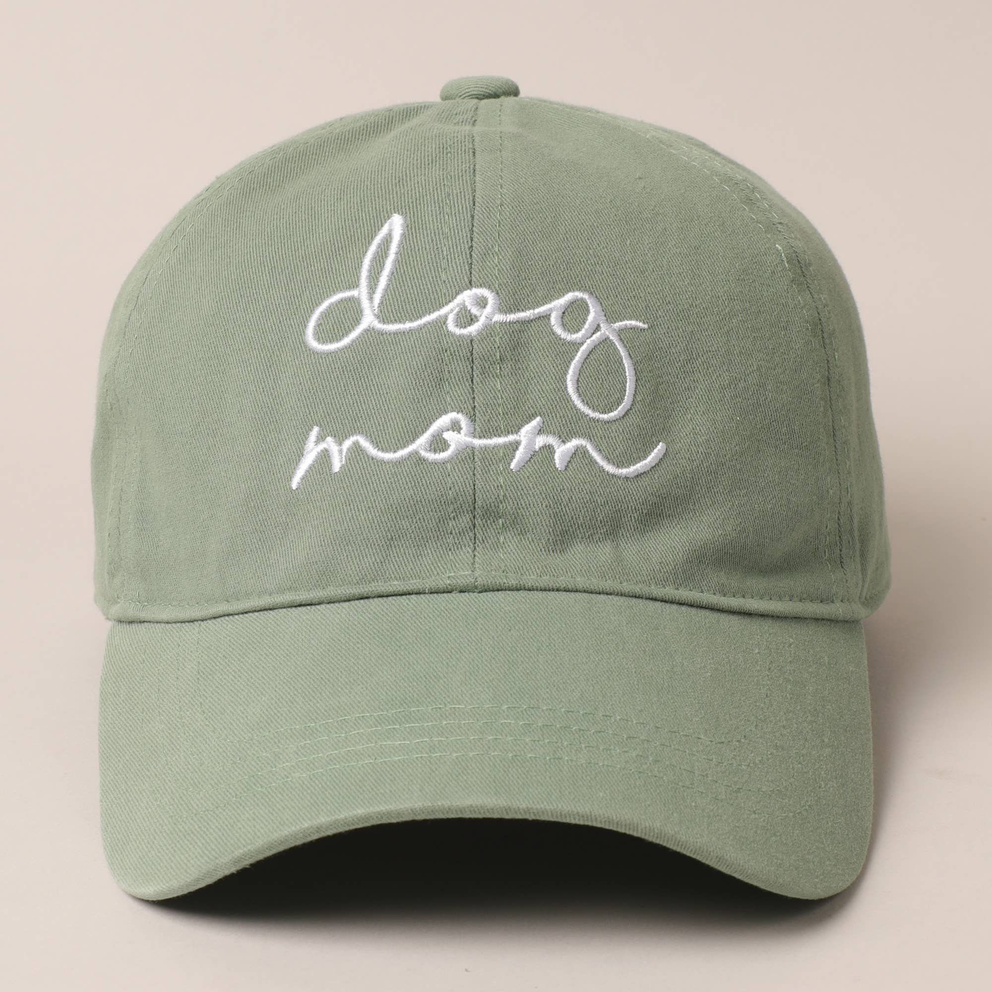 Fashion City - Vente Casquette de baseball – femme - Casquette de baseball brodée « dog mom »2