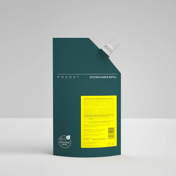 Nougat London – wholesale Body wash/shower gel – Softening & Hydrating Shower Oil (Refill 300ml)1