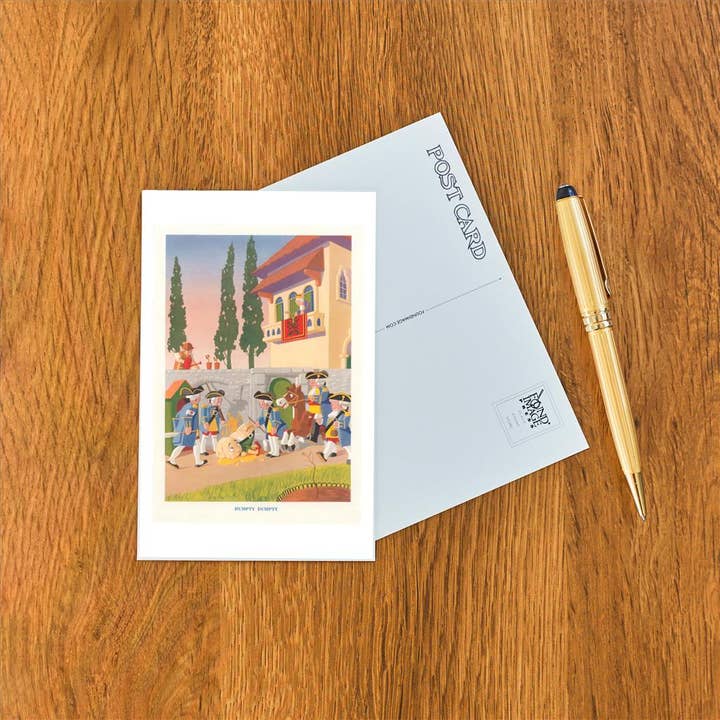 Found Image Press - Wholesale Postcard - Postcard KF-511 Humpty Dumpty Illustration1