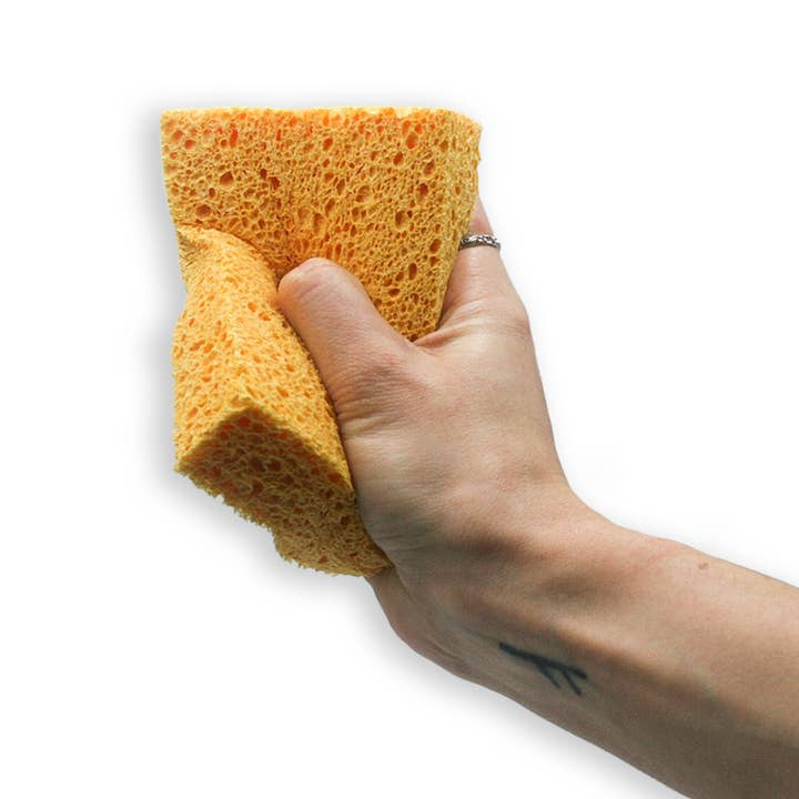 EcoVibe – wholesale Cleaning sponge – Compostable, Cellulose Sponges UK - Pack of 24