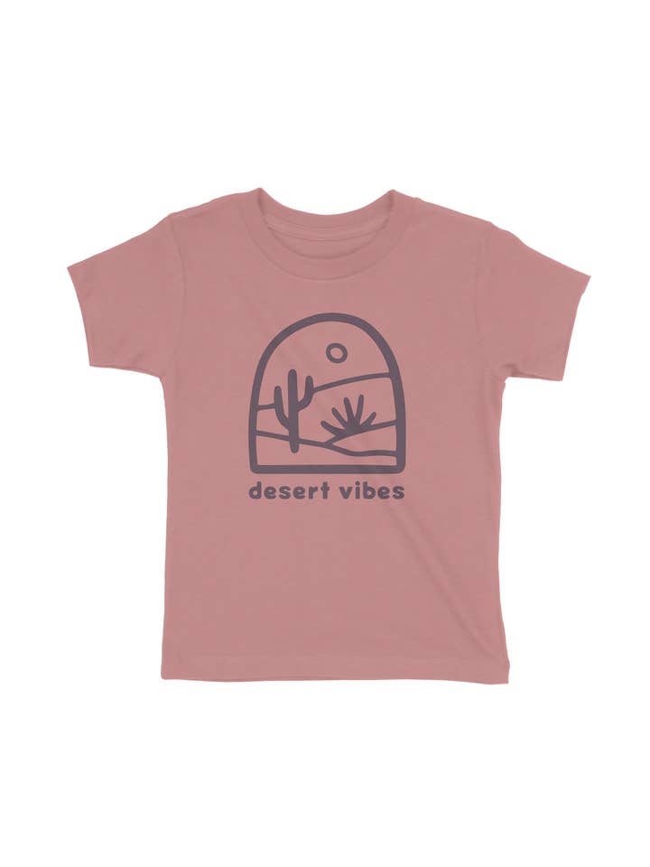 Camiseta Infantil Estilo Desértico para venta al por mayor de Buffalo Mountain Print + Supply