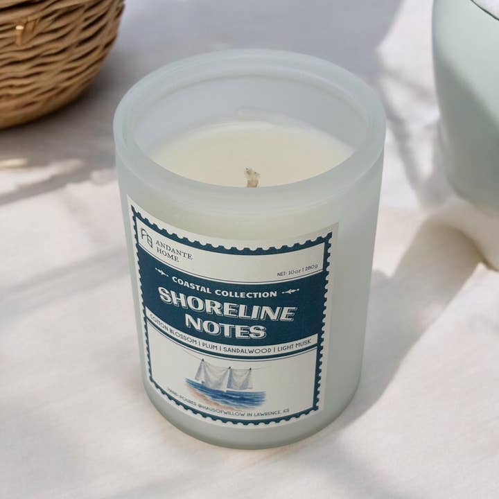 ANDANTE HOME - Wholesale Jar/Filled Candle - Shoreline Notes4