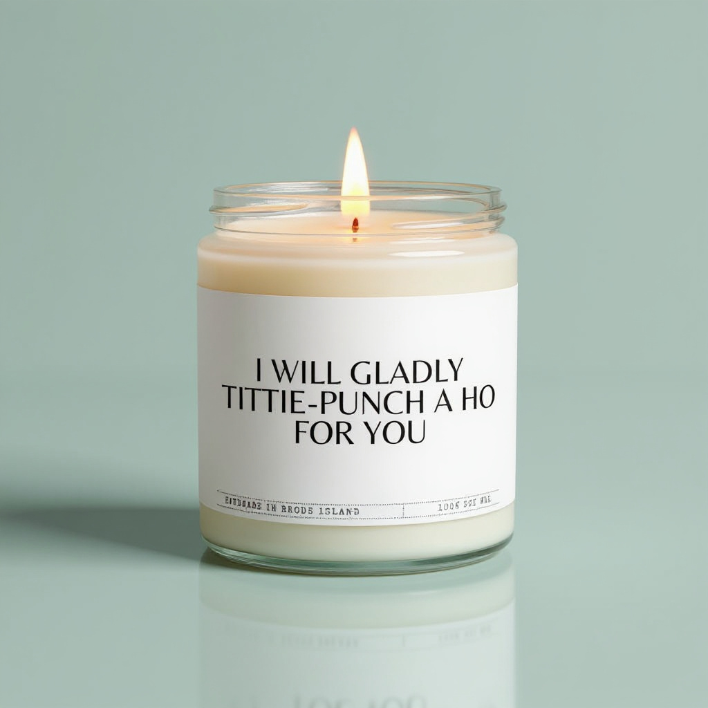Cam Candles - Wholesale Jar/Filled Candle - I Will Gladly Tittie Punch..0