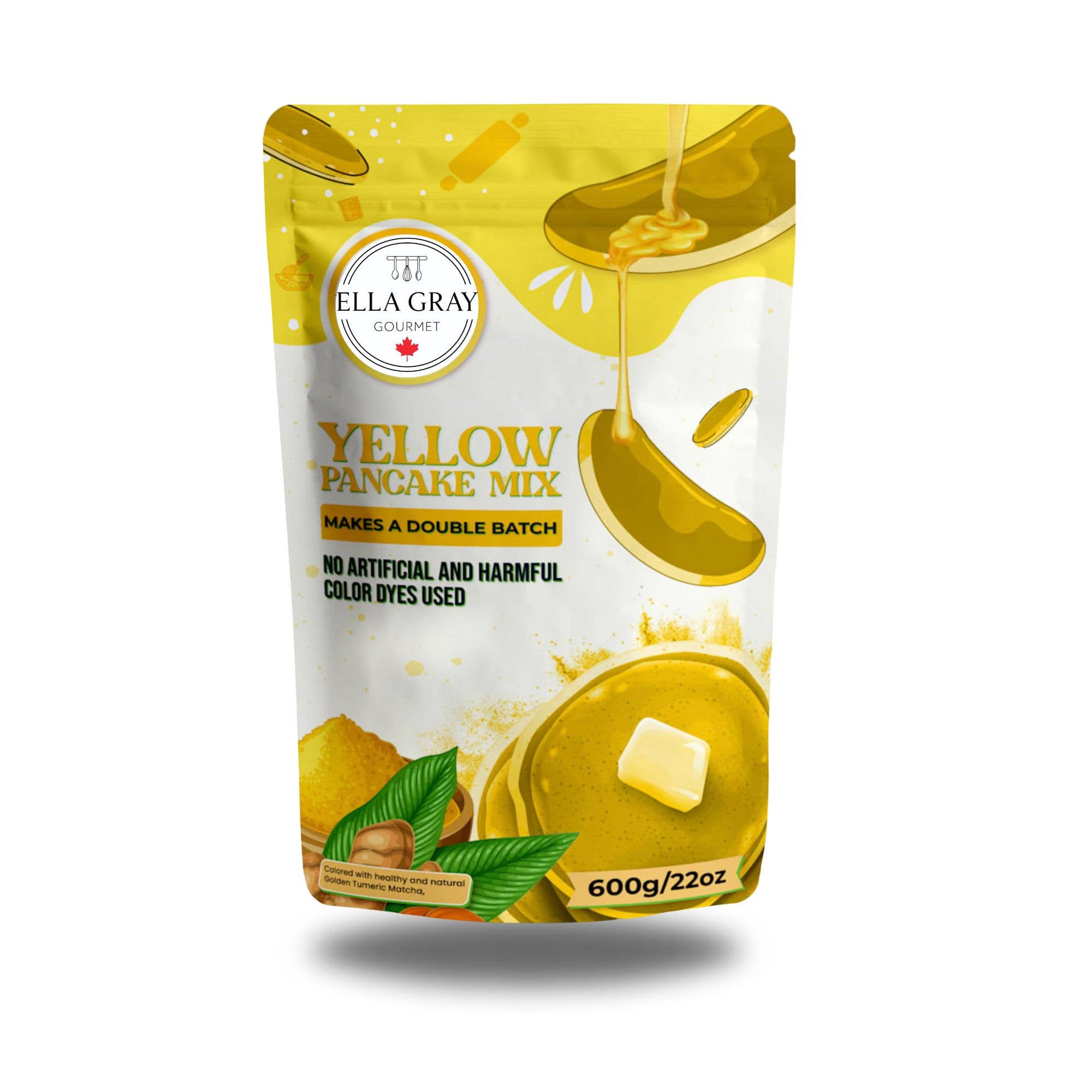 Ella Gray Gourmet - Wholesale Pancake Mix - Yellow Pancake Mix0
