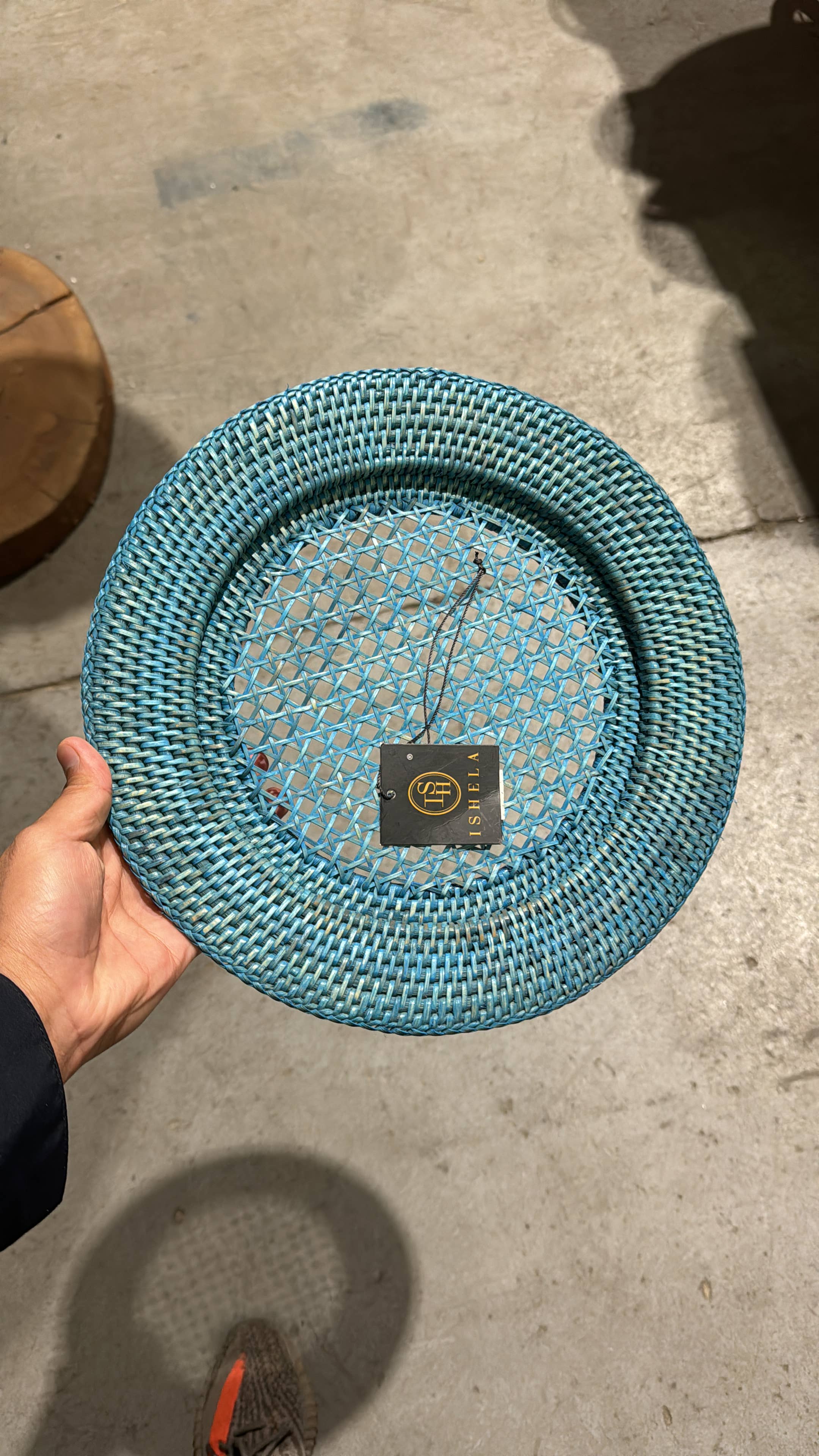 ISHELA - Wholesale Charger Plate - Rattan Charger Plate1