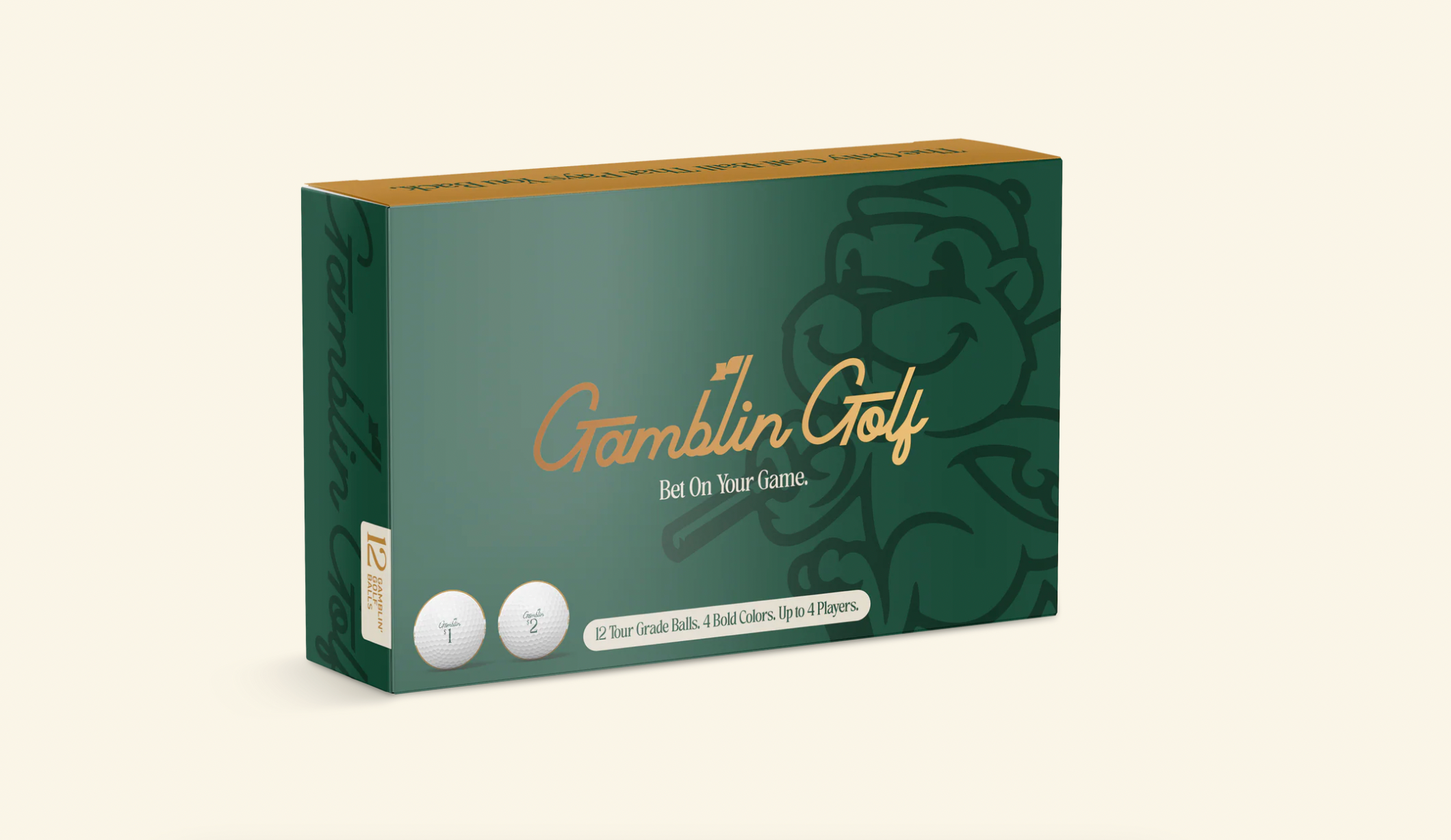 Gamblin' Golf – Großhandel Sportliches Zubehör – Gamblin' Golf - Packung mit 12 Bällen0