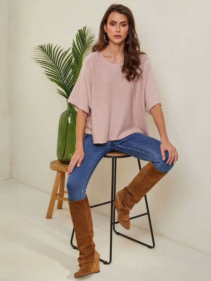 LÉA & LUC - Wholesale Knit Sweater - Women's - REF. 22281 sweater