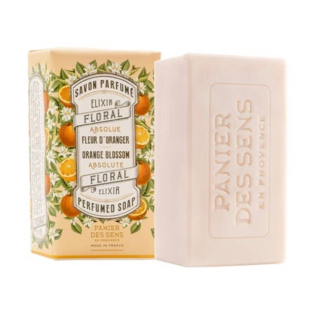 PANIER DES SENS - Wholesale Bar Soap - 5.3 oz Orange Blossom Perfumed Soap Bar