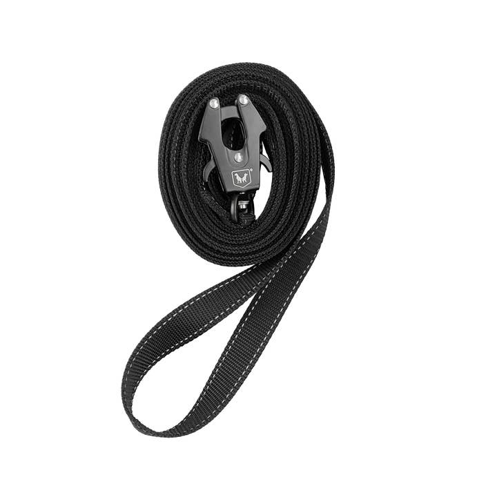 Boss Dog Nylon 20ft Tracking Leash - Black for wholesale by BOSS DOG BRAND, INC.