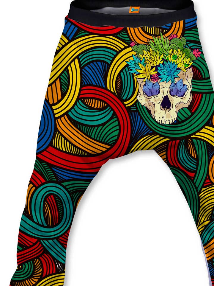 Pantalon Baggy Skull Colors pour la vente par Fishikii