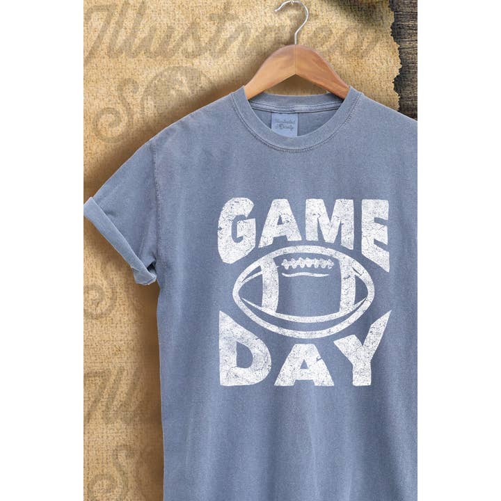 GAME DAY VINTAGE GRAPHIC TEE for wholesale by Illustrated Society