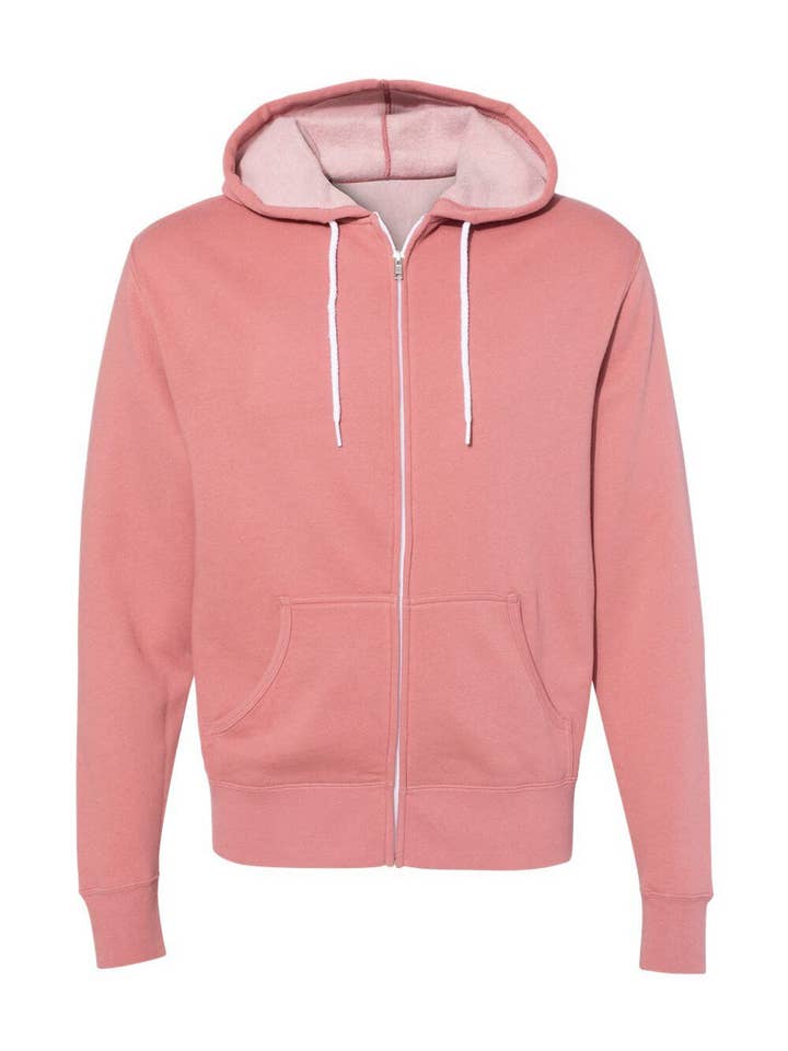 Total Apparel - Wholesale Hoodie - Unisex - Adult Full Zip-Up Hooded Sweatshirt 60/40 | Blank Hoodie3