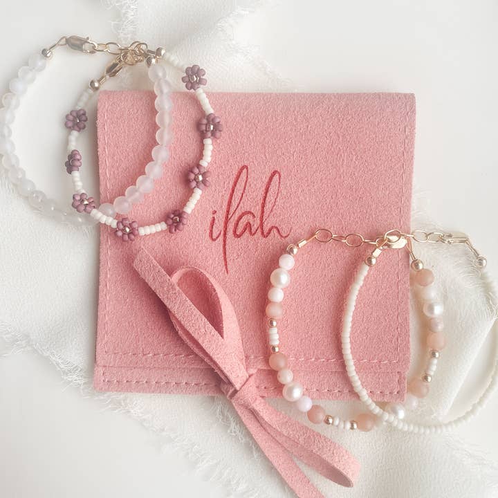 Joyful Bead Company - Wholesale Beaded Bracelet - Kids - Customized Jewelry Pouch1