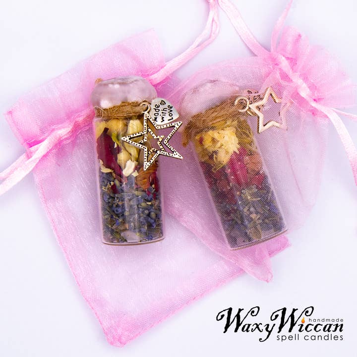 The Wicklow Witch Ltd - Wholesale Meditation Supplies - Mini Wiccan Spell Jar Set
