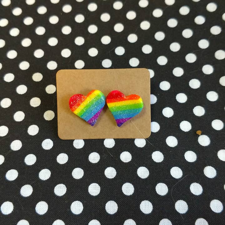 The Crafty Queer - Wholesale Stud/Post Earrings - Pride Stud Earrings